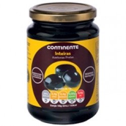 Azeitonas Pretas Oxidadas Inteiras 350gr