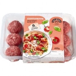 Almôndegas de Bovino 400gr (12 uni)