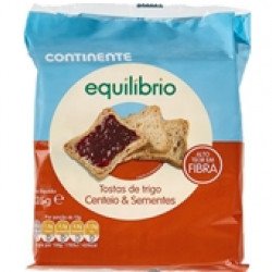 Tostas de Trigo com Centeio e Sementes 225gr