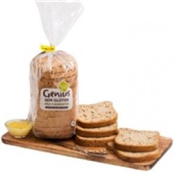 Pão sem Glúten 4 Sementes 400gr (13 uni)