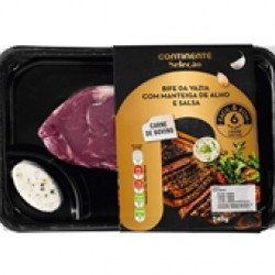 Bife da Vazia Com Manteiga, Alho e Salsa ≃245gr