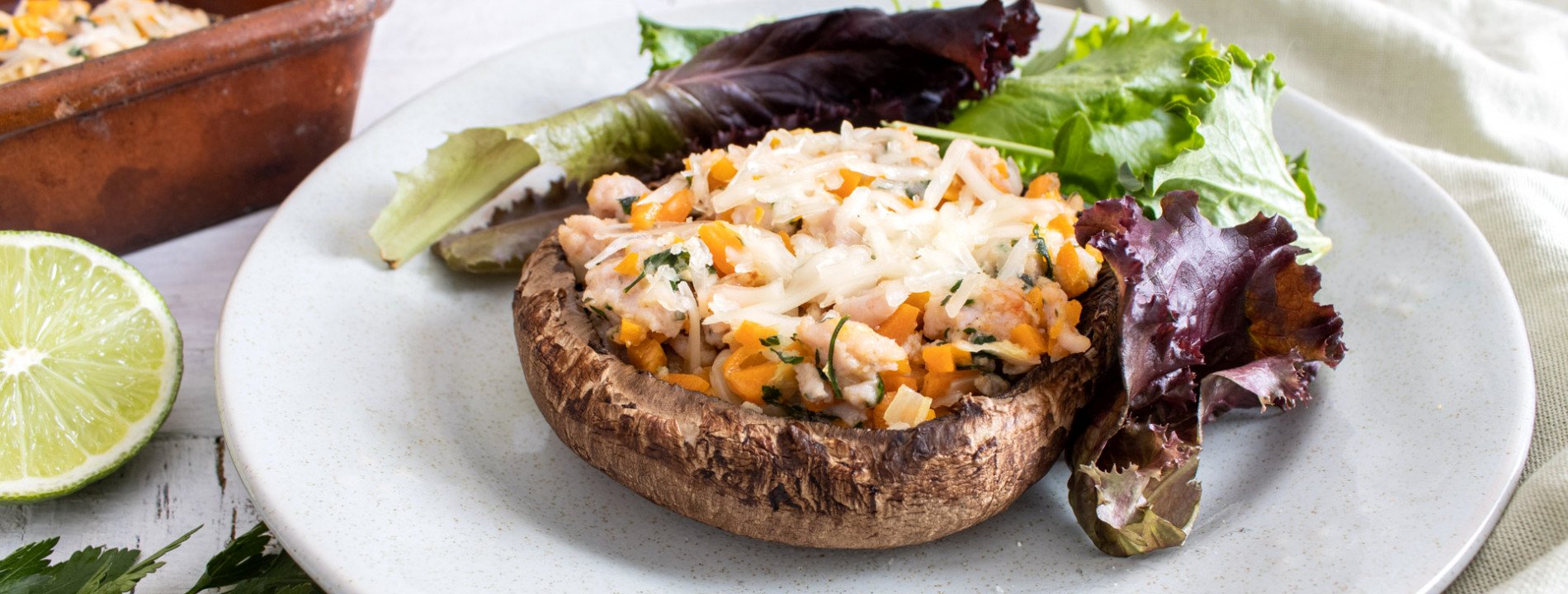 Stuffed Portobello Mushrooms