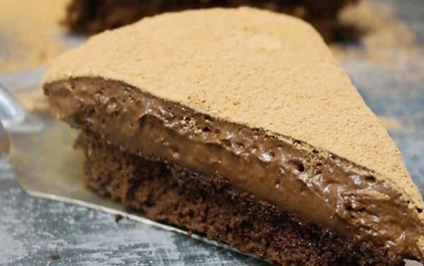 Bolo-Mousse de Chocolate