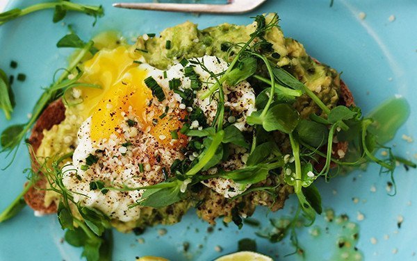 Avocado and Egg Toast