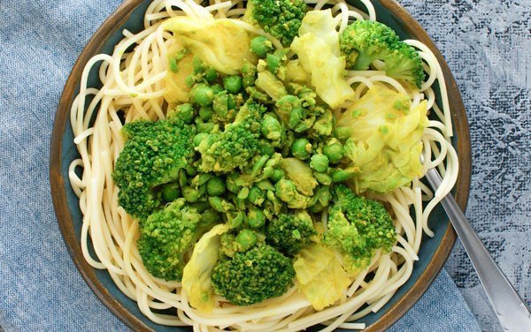 Broccoli Peas and Galician Cabbage