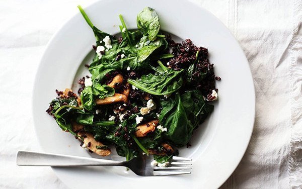 Salada Quente de Frango