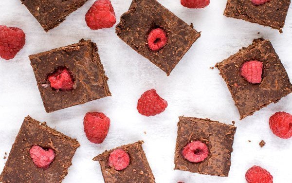 Raspberries Brownie