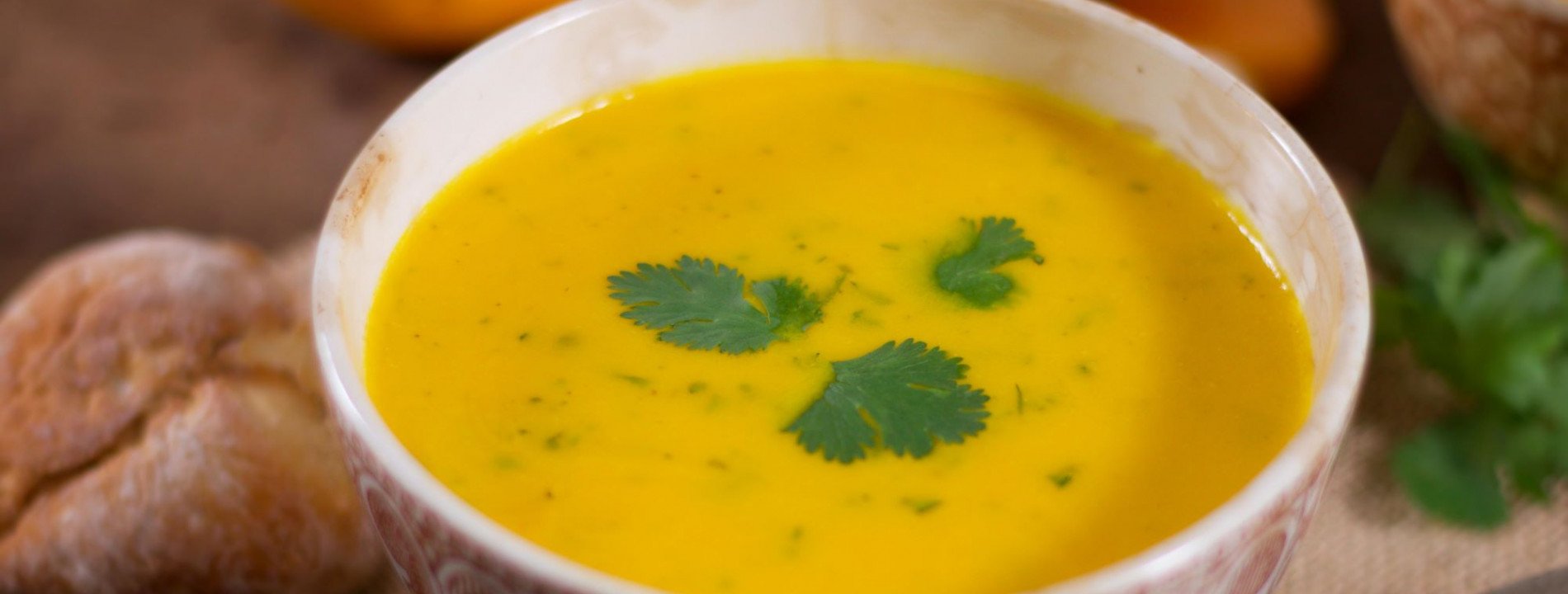 Pumpkin Soup with Carrot and Orange