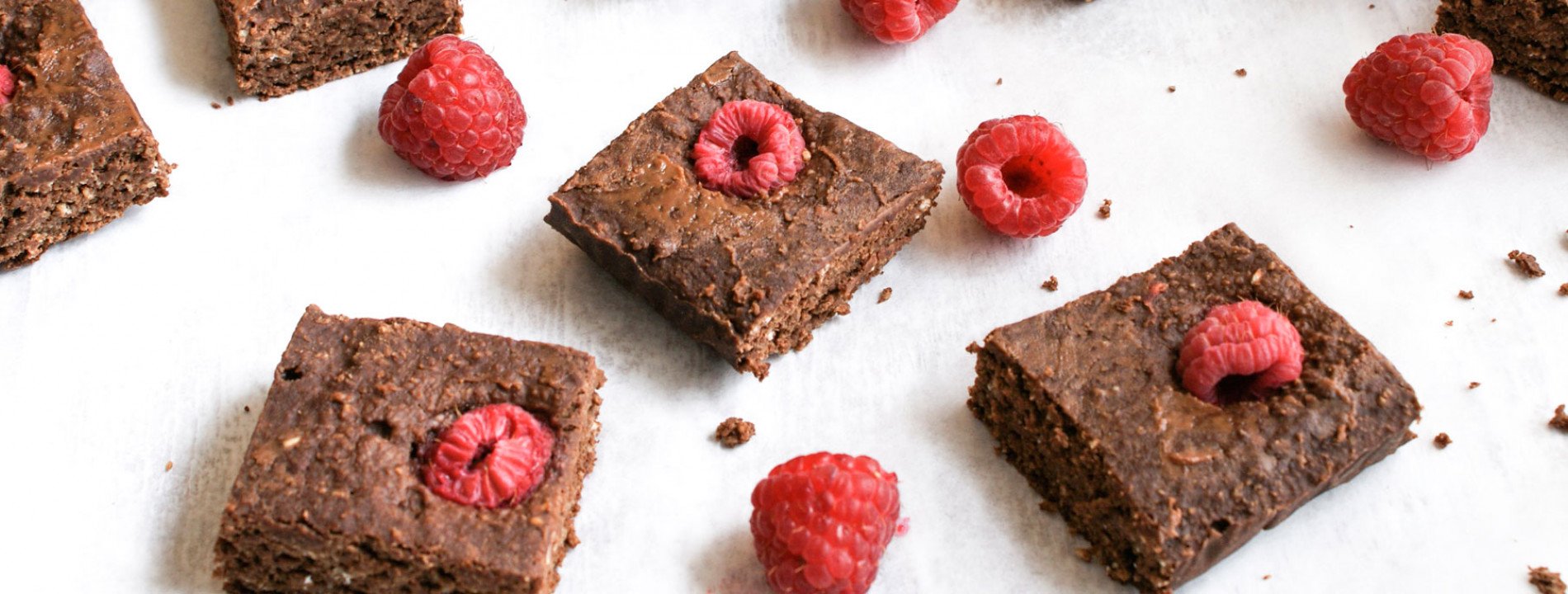 Raspberries Brownie