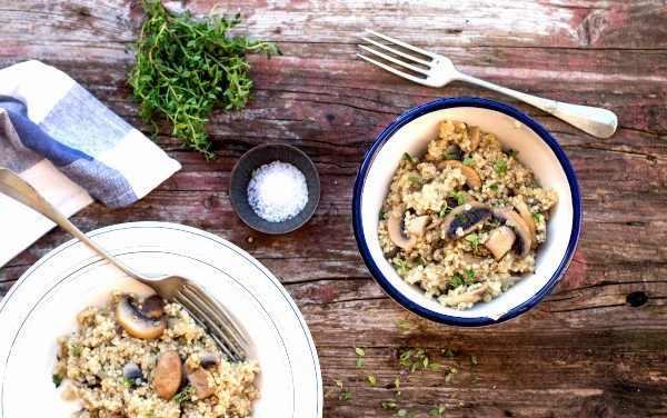 Quinoa Malandra de Cogumelos