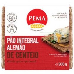 Pão Alemão Integral de Centeio 500gr