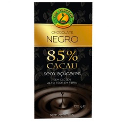 Chocolate Negro s/ Açúcar 100gr