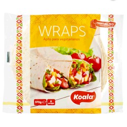 Wrap de Trigo 370gr (≈8 unid)