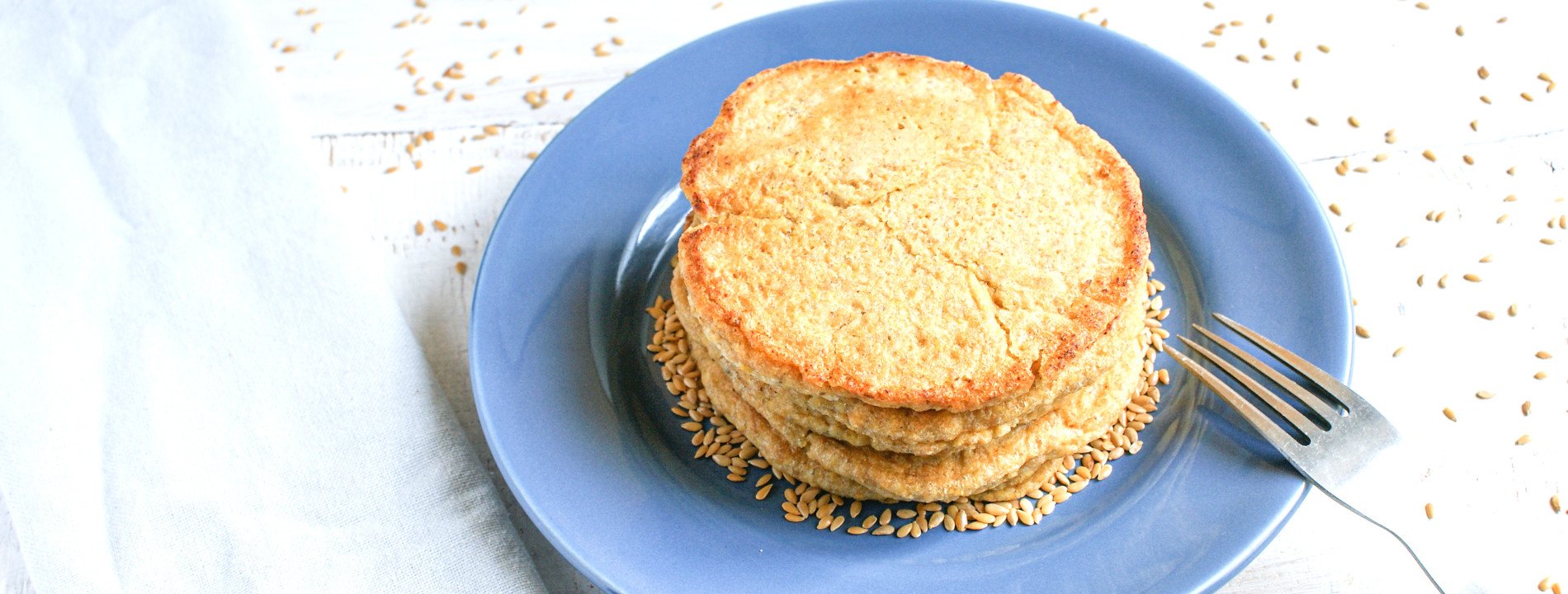 Flaxseed and Orange Pancakes