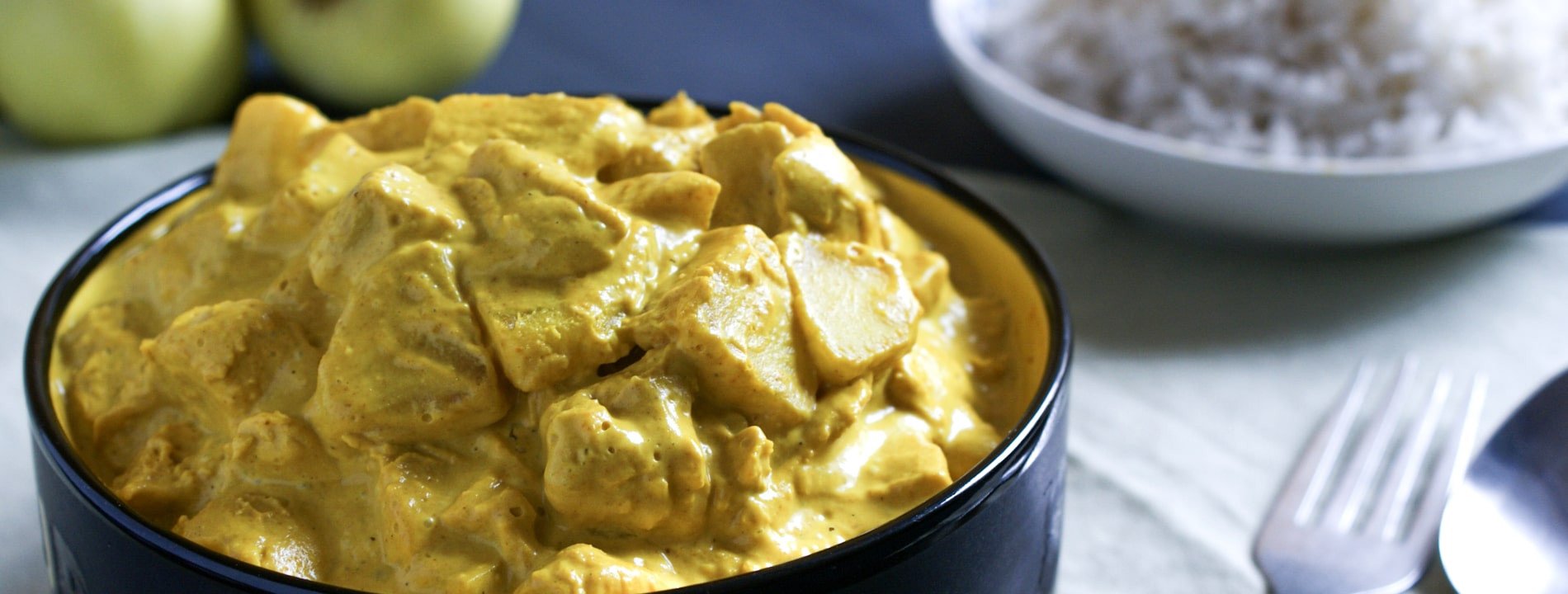 Chicken Curry with Ginger, Apple and Cinnamon