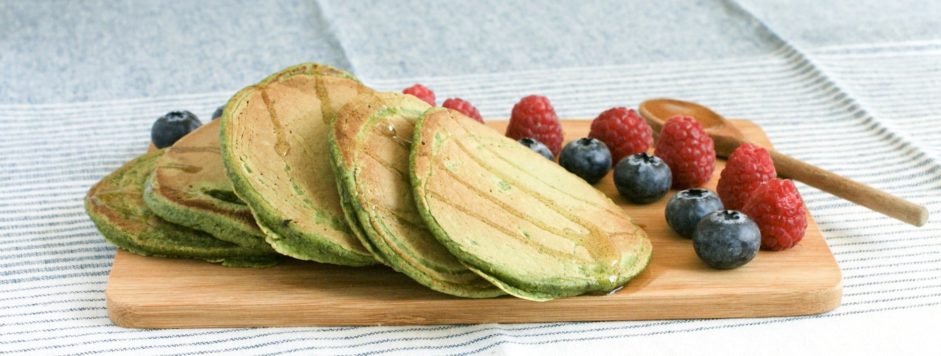 Banana and Spinach Pancakes