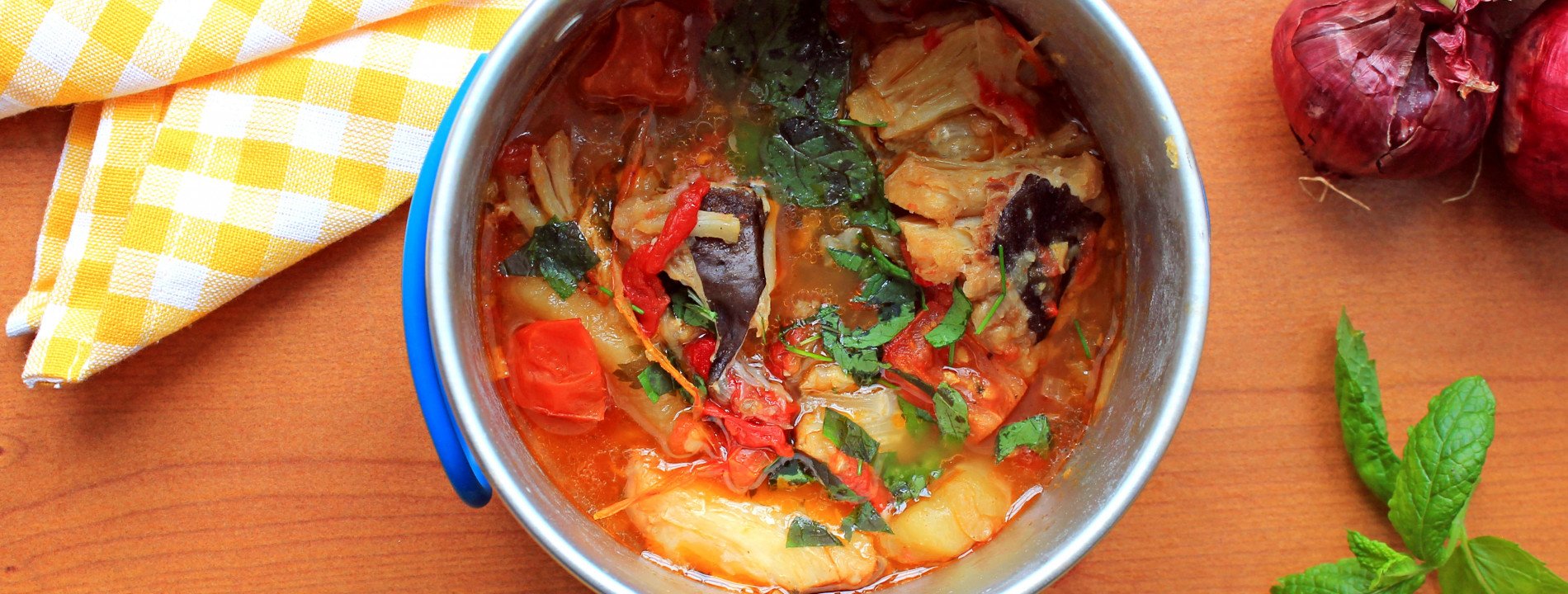 Fish Stew with Yam