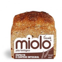 Pão Espelta e Centeio Integral BIO 450gr