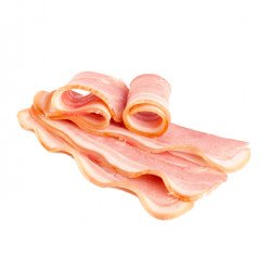 Bacon Fatiado 250gr (≈10 unid)