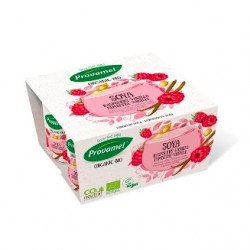 Yofu Fresco Framboesa e Baunilha BIO BIO 500gr (≈4 uni)
