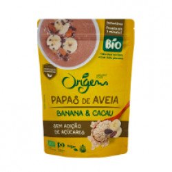 Papas de Aveia Instantâneas Banana e Cacau BIO BIO 300gr