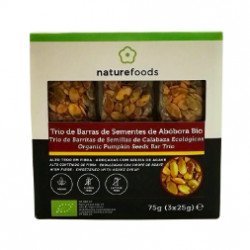 Barra Sementes Abóbora s/glúten BIO 75gr