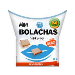 Snack Mini Bolachas Coco s/glúten 40gr