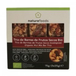 Barra Frutos Secos s/glúten BIO 75gr