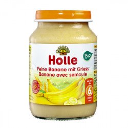 Puré de Banana e Semolina 6M BIO 190gr