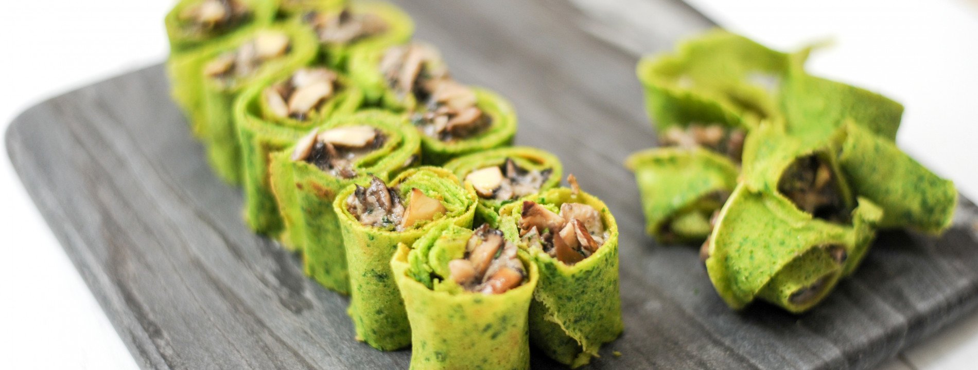 Sauteed Mushroom Rolls