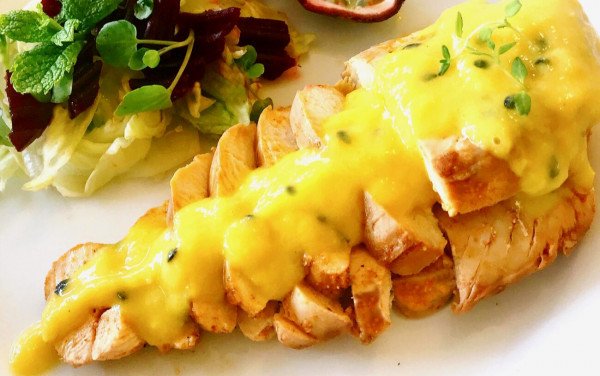 Chicken Breast with Tropical Sauce